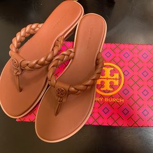 NWT Tory Burch Sandals Braided Benton